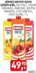 DİMES MEYVE SUYU 1 L fiyat ve kampanya bilgisi